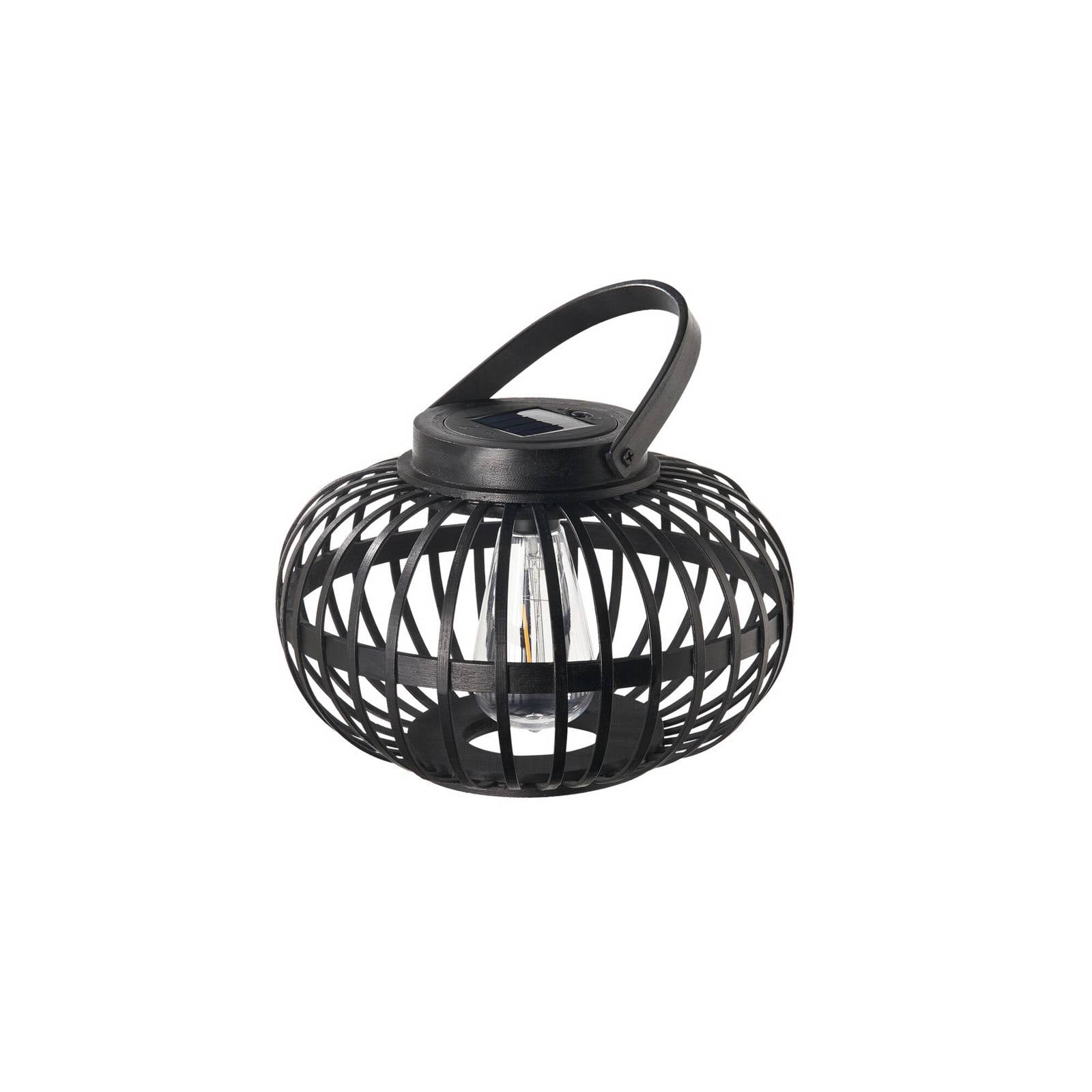 Pauleen LED-Solartischlampe SUNSHINE BLISS schwarz 17cm IP44