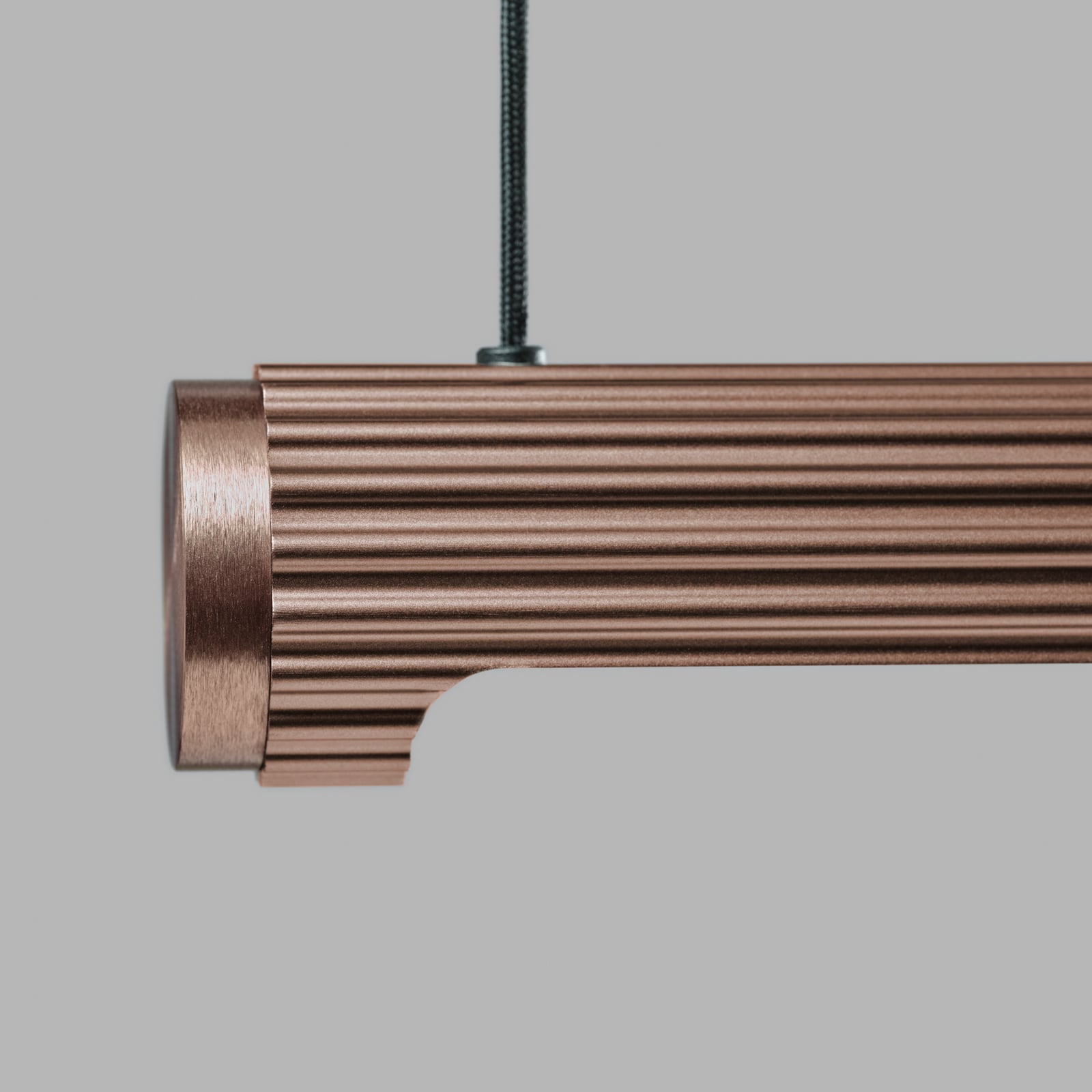 Velvet S1400 Switch LED pendant light, rose gold - LIGHT-POINT