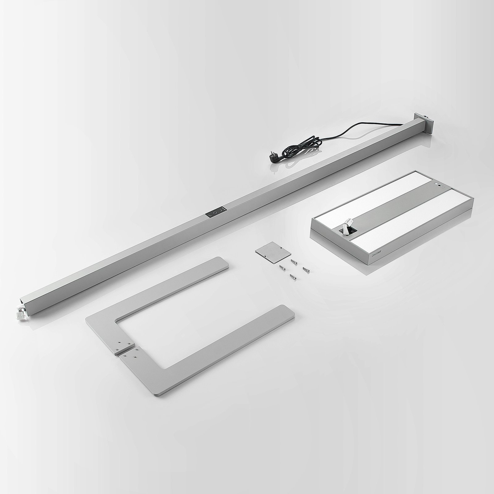Logan LED Vloerlamp w/Sensor Silver - Arcchio