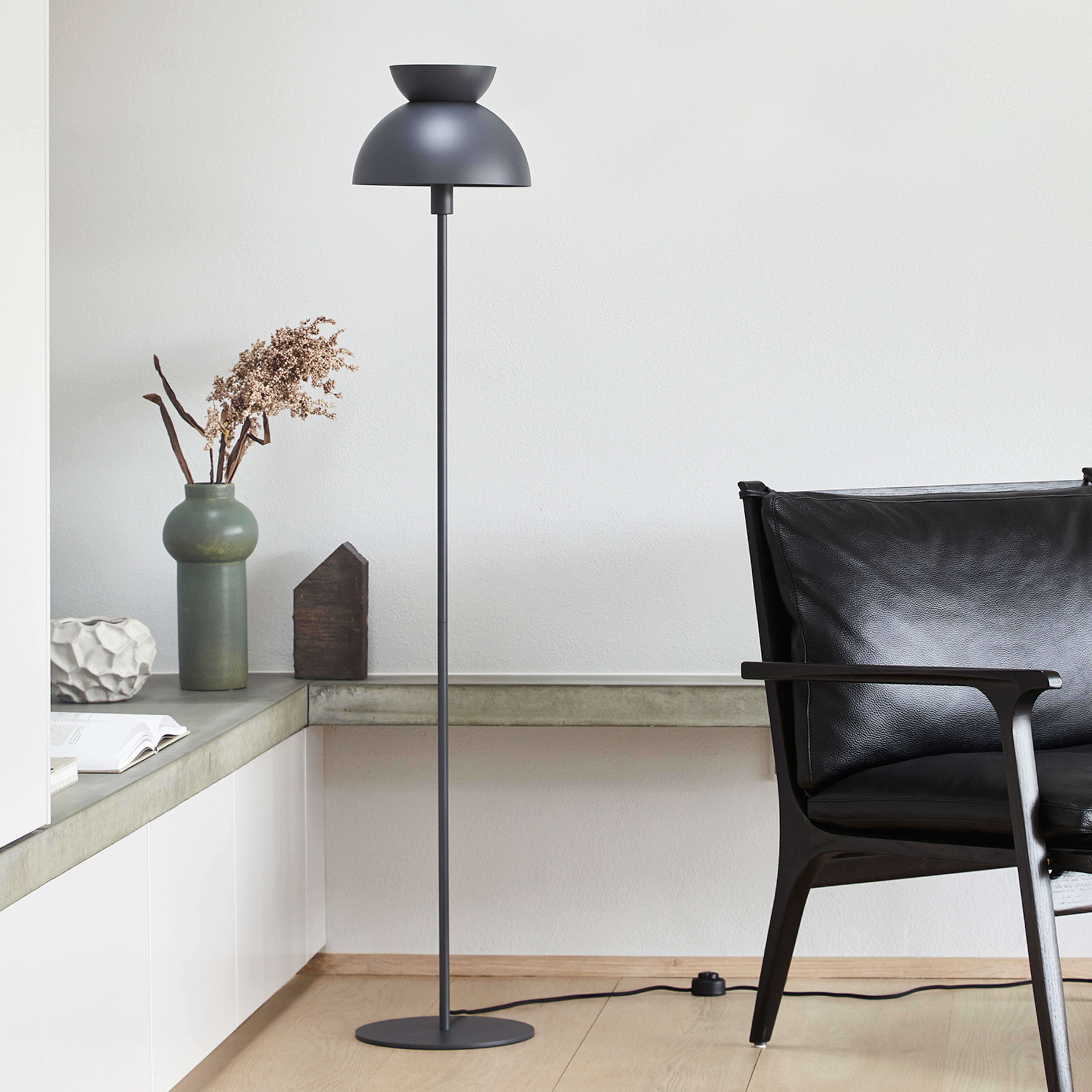 FRANDSEN Butterfly lámpara pie interruptor de pie