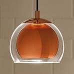 Rocamar hanging light 1-bulb in copper