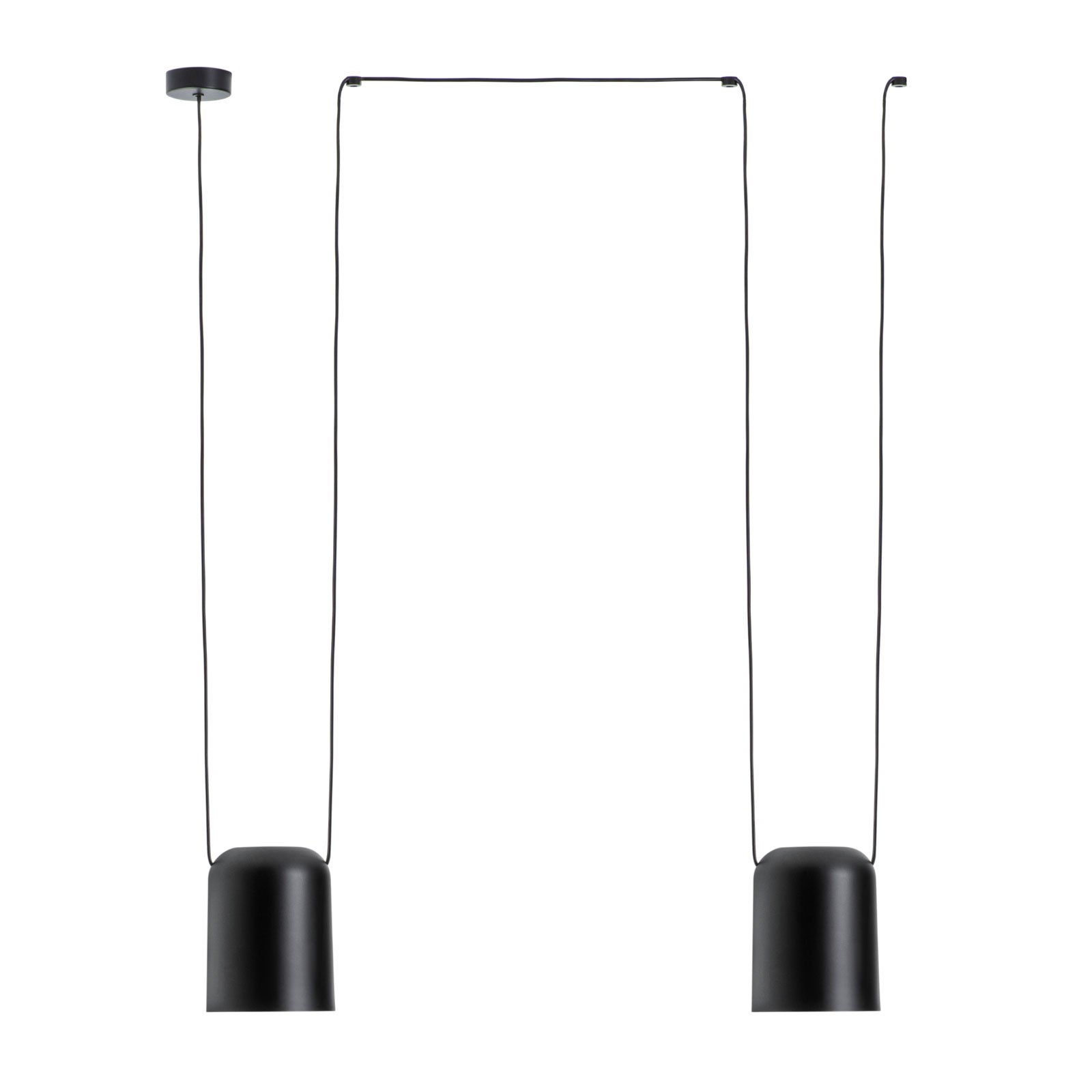 LEDSC4 Attic Double Hängeleuchte Zylinder Ø 15cm Lampenwelt.de