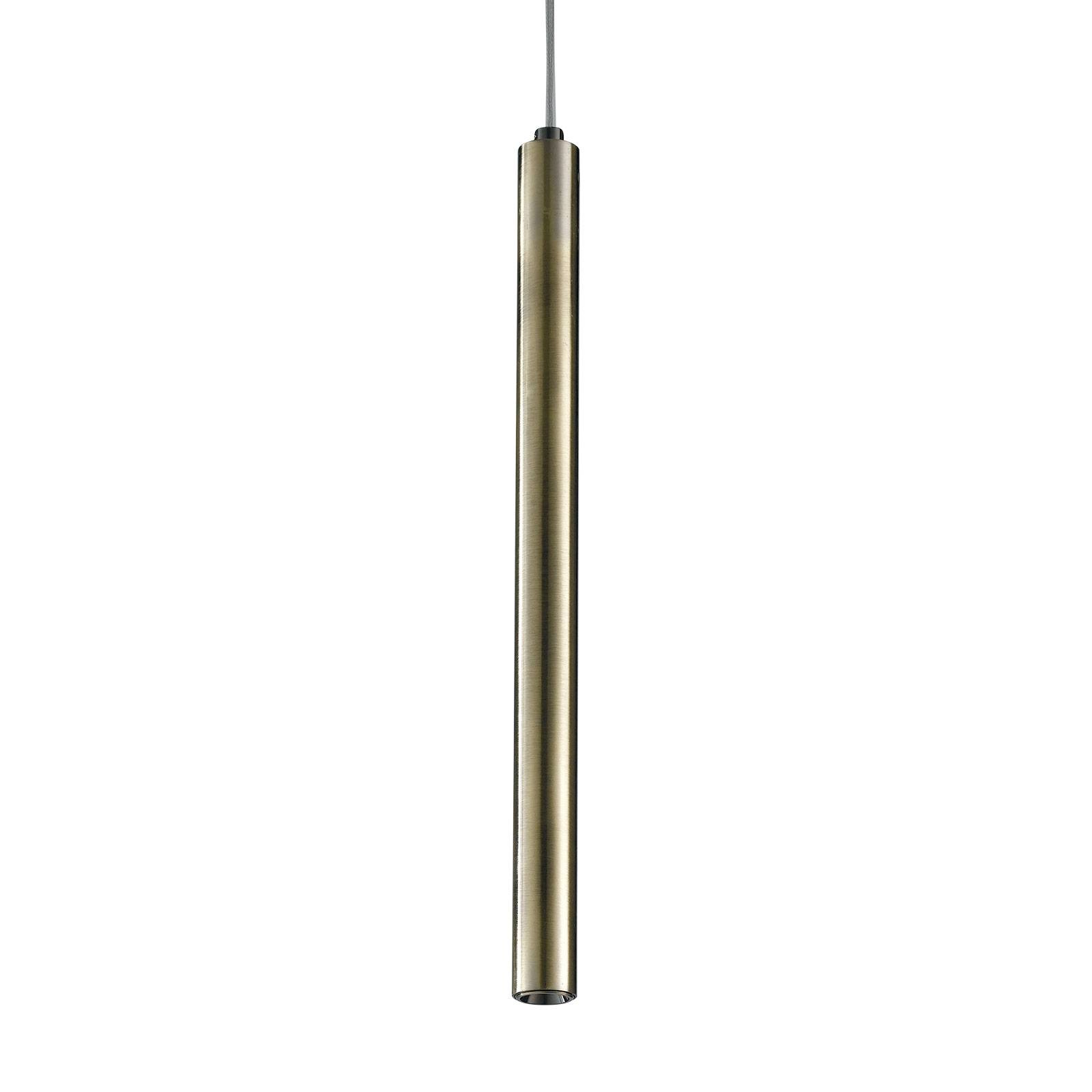 Eco-Light Sospensione LED binario Oboe 3,5W 3.000K bronzo