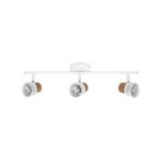 OSRAM тавански прожектор CORK, бял, 3 спота, GU10-LED, 927, дим
