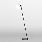 Rotaliana Luxy F0 Glam vloerlamp zwart/wit