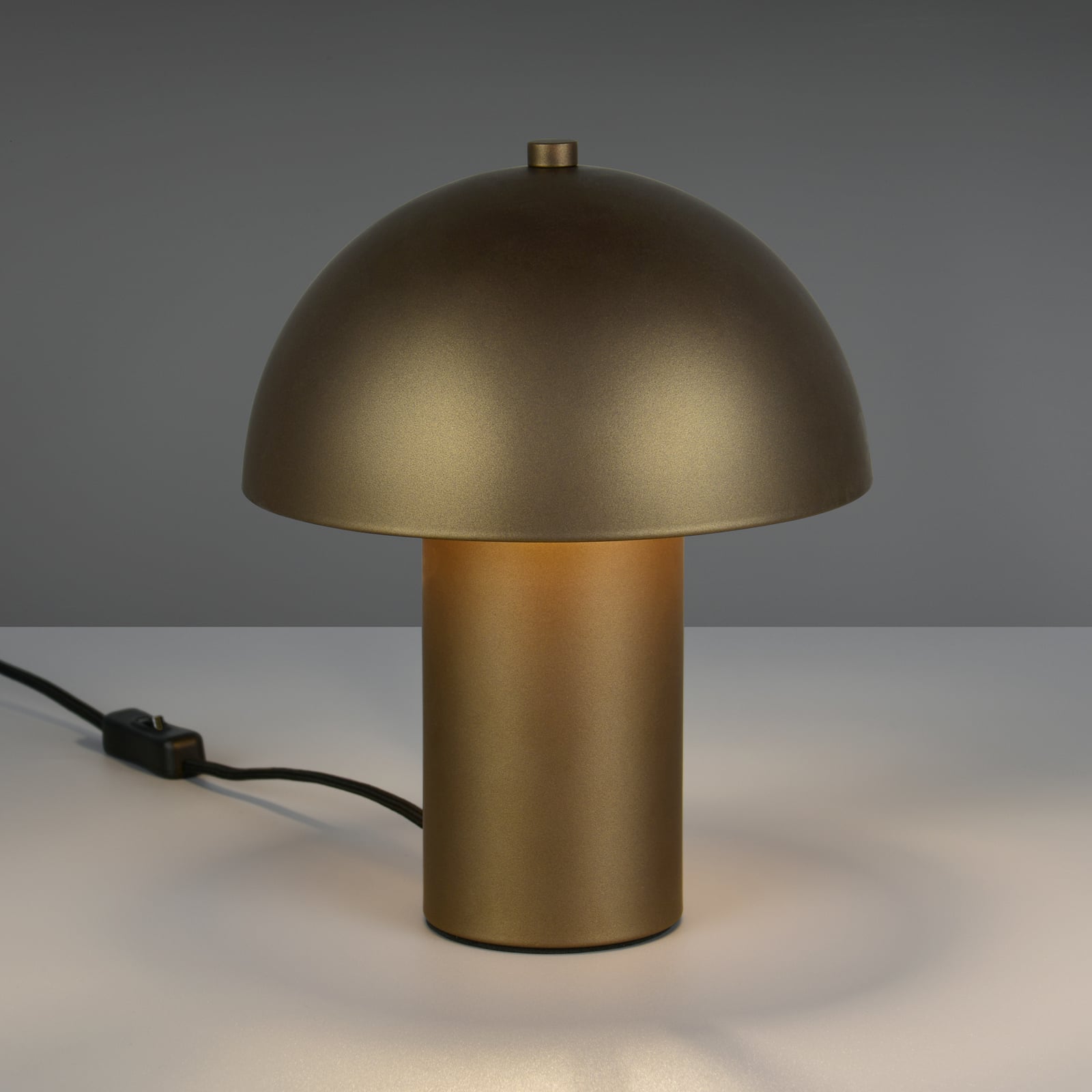 Bordlampe Enya, platina, metall, høyde 25,5 cm, E14 Bordlampe Enya, platina, metall, høyde 25,5 cm, E14