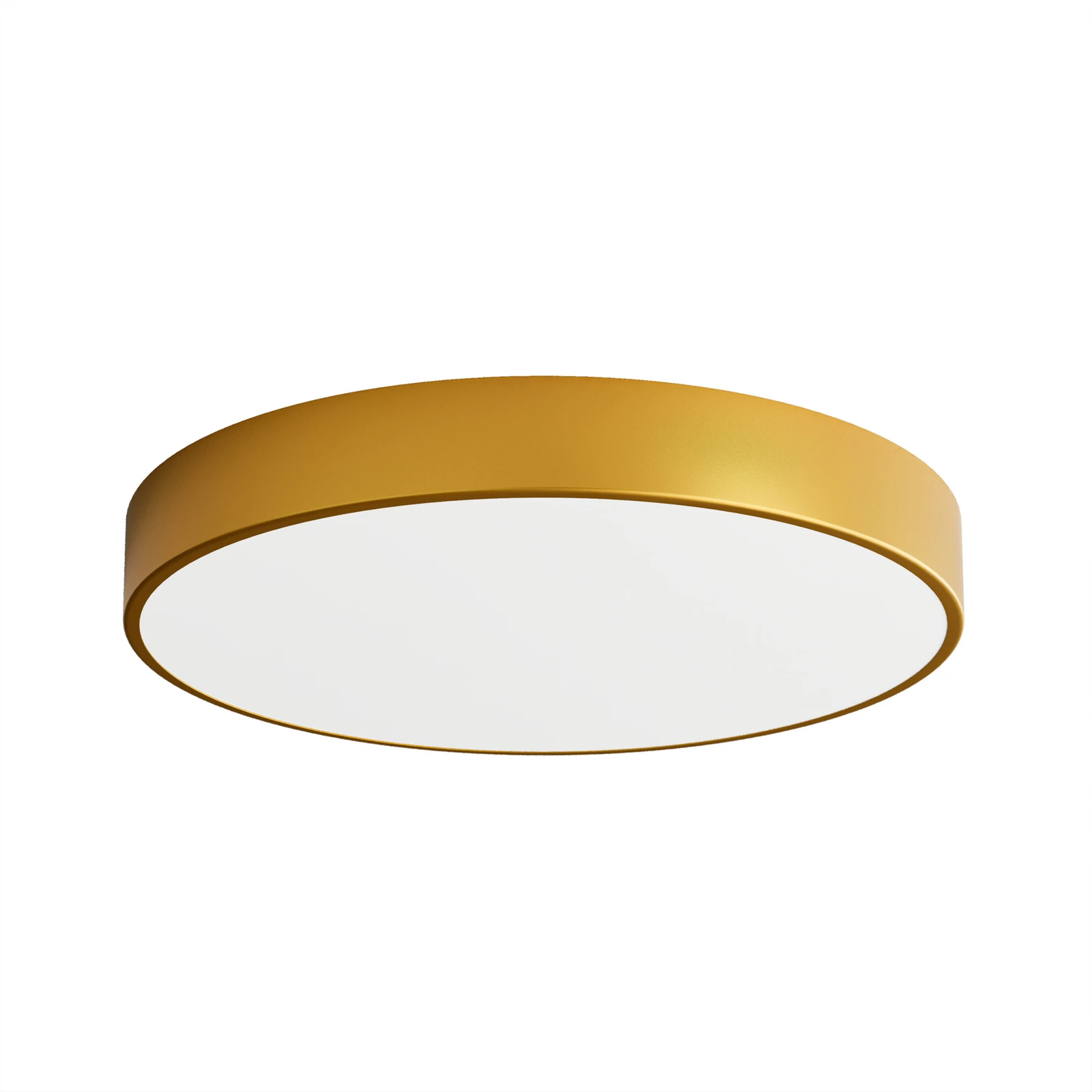 Cleo ceiling light, Ø 60 cm, IP20, gold-coloured, metal, E27
