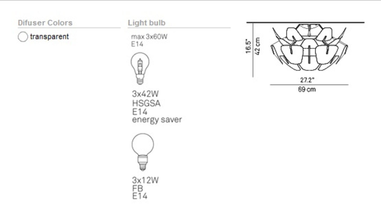 Hope Ceiling Lamp - Luceplan