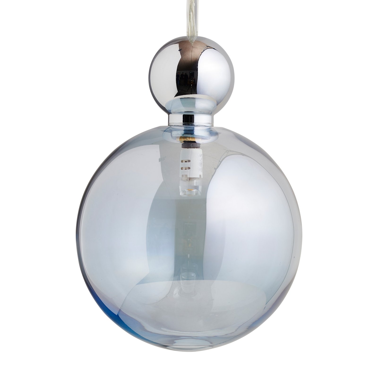 EBB & FLOW Uva L Hanging light, Ball silver