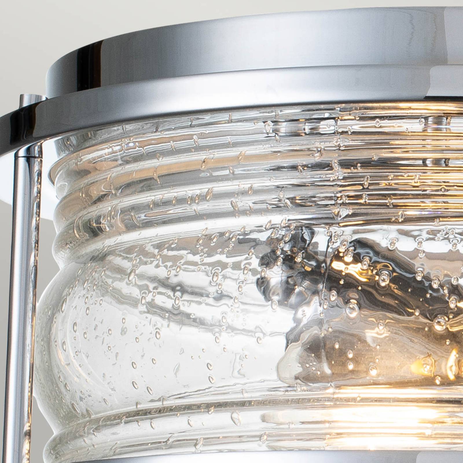 Ashland Bay loftlampe til bad Ø 30,5 cm krom