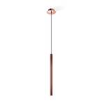 Decor Walther Pipe 1 LED hanglamp, rosegoud
