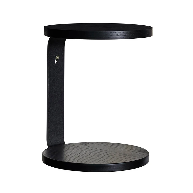 Produktfoto för Hübsch - Oto Wall Shelf - Hylla - Black - 23x20xh25cm