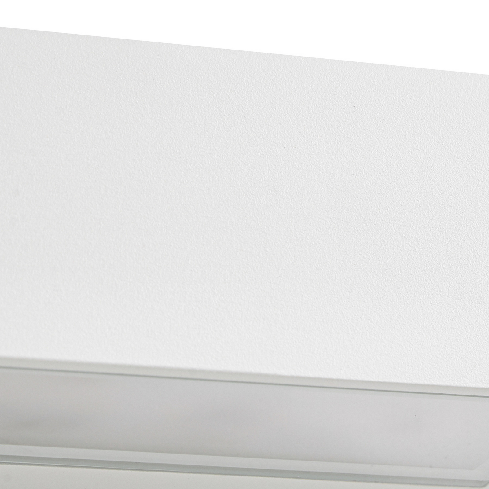 Lampa de perete pentru exterior Lengo cu LED, 50 cm, albă, lumină orientată în