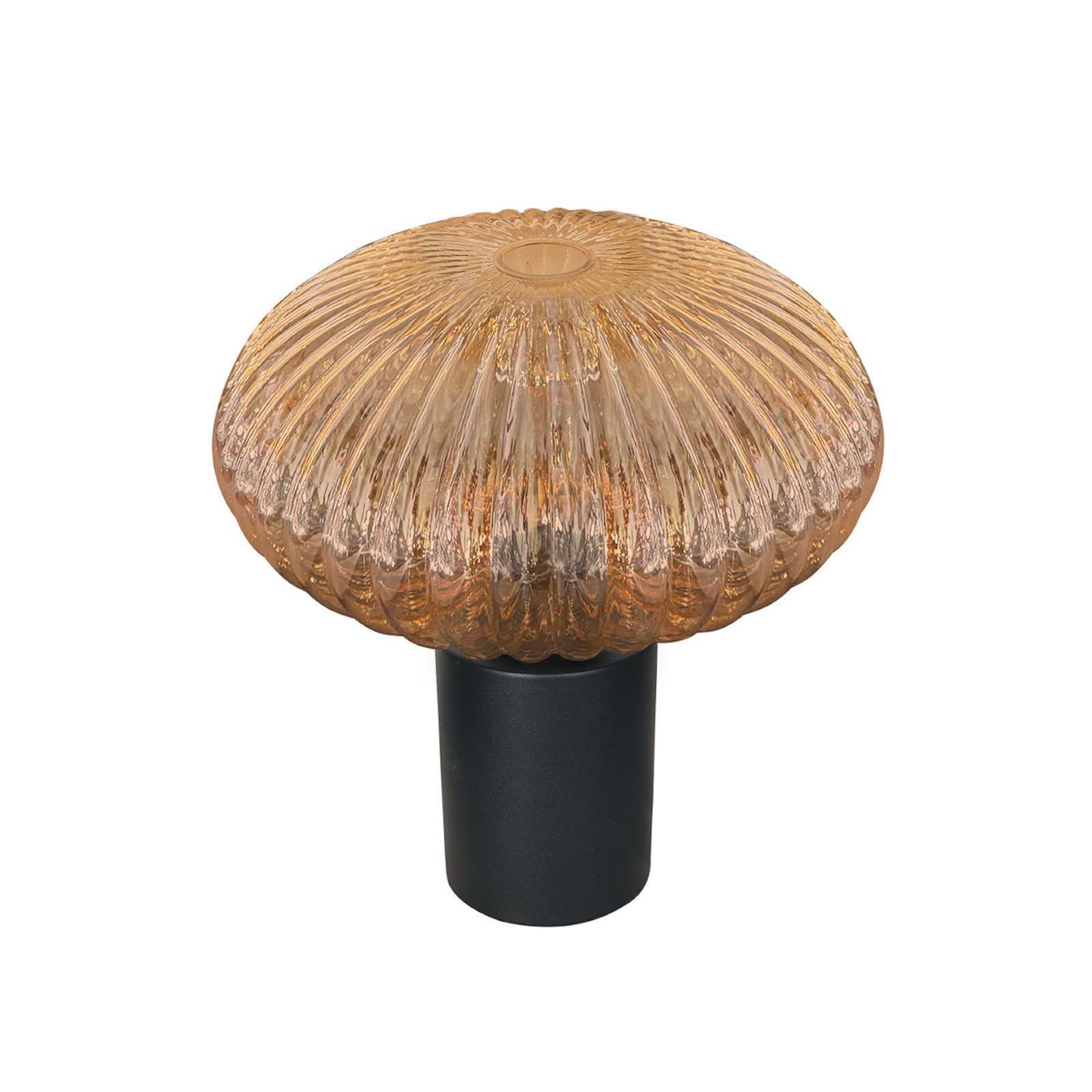 Laualamp Bloeba, Ø 30 cm must/merevaigukollane, klaas