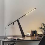 Sort LED-design-bordlampe Jella