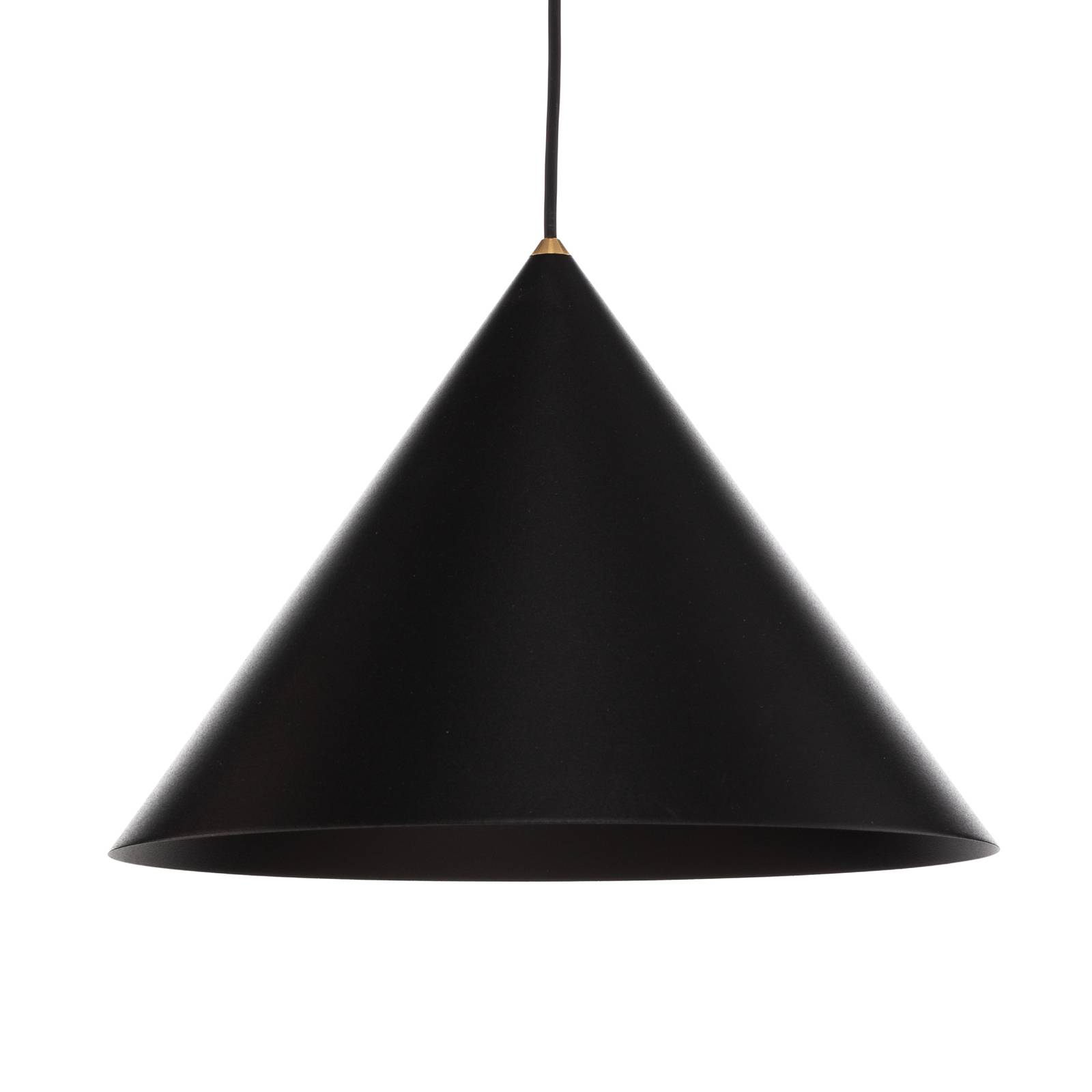 Lampa wisząca Zenith M, czarna, Ø 35 cm