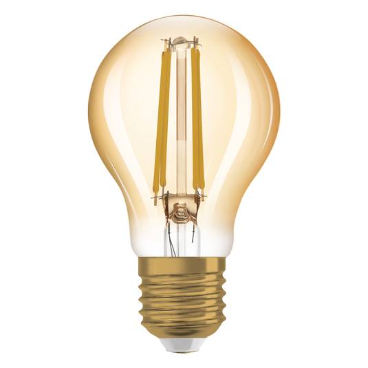 OSRAM LED bulb E27 vintage 1906 6.5 W 2,400 K gold