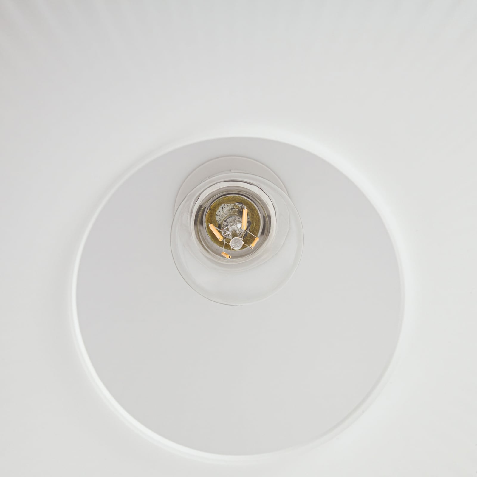 Nola plafondlamp Evey, Ø 35 cm, wit/beige, glas Nola plafondlamp Evey, Ø 35 cm, wit/beige, glas