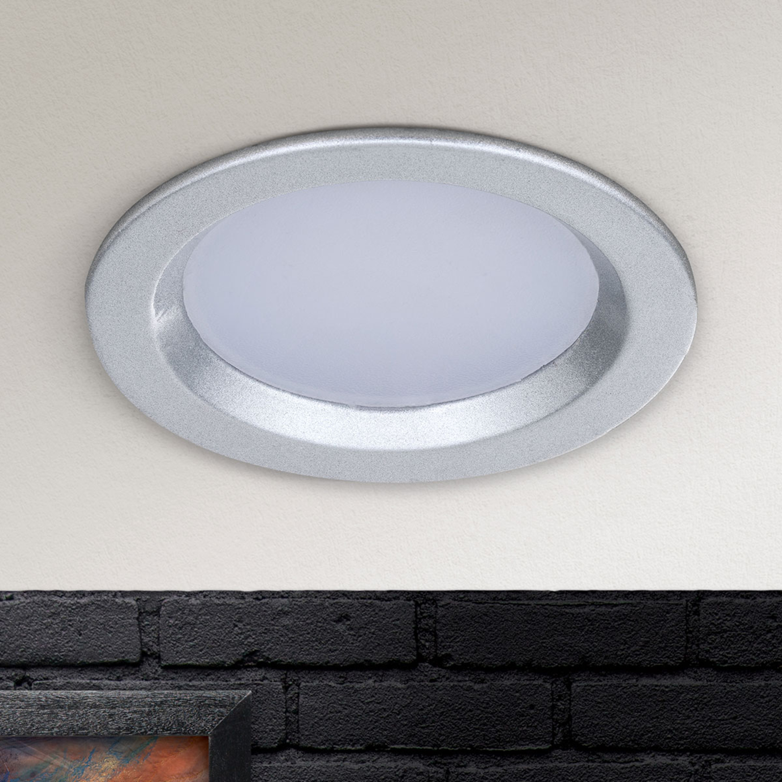 Dimmbare LED-Einbauleuchte Spock Ø 9 cm