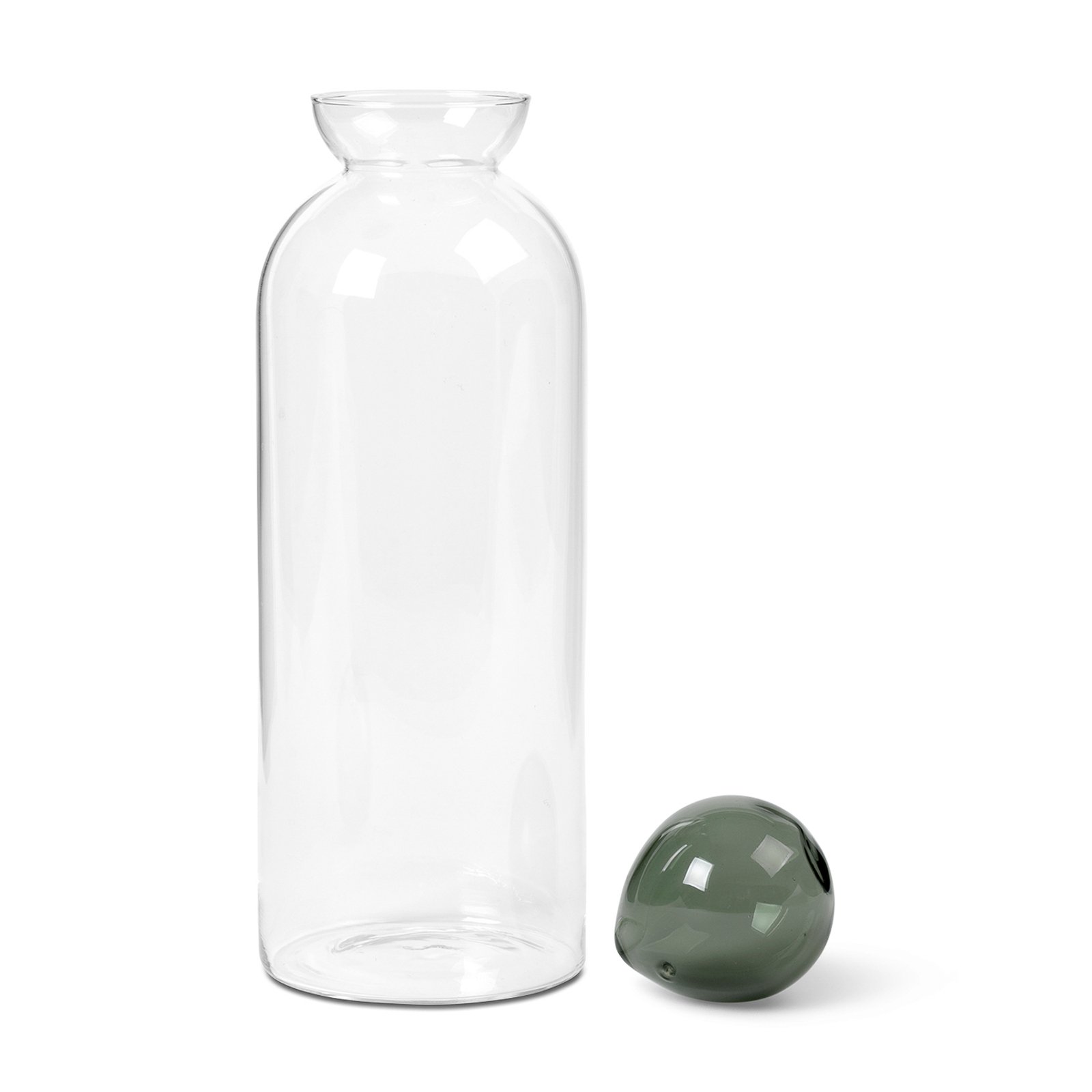 ferm LIVING Karaffe Still, 1,4 Liter, Glas, mundgeblasen