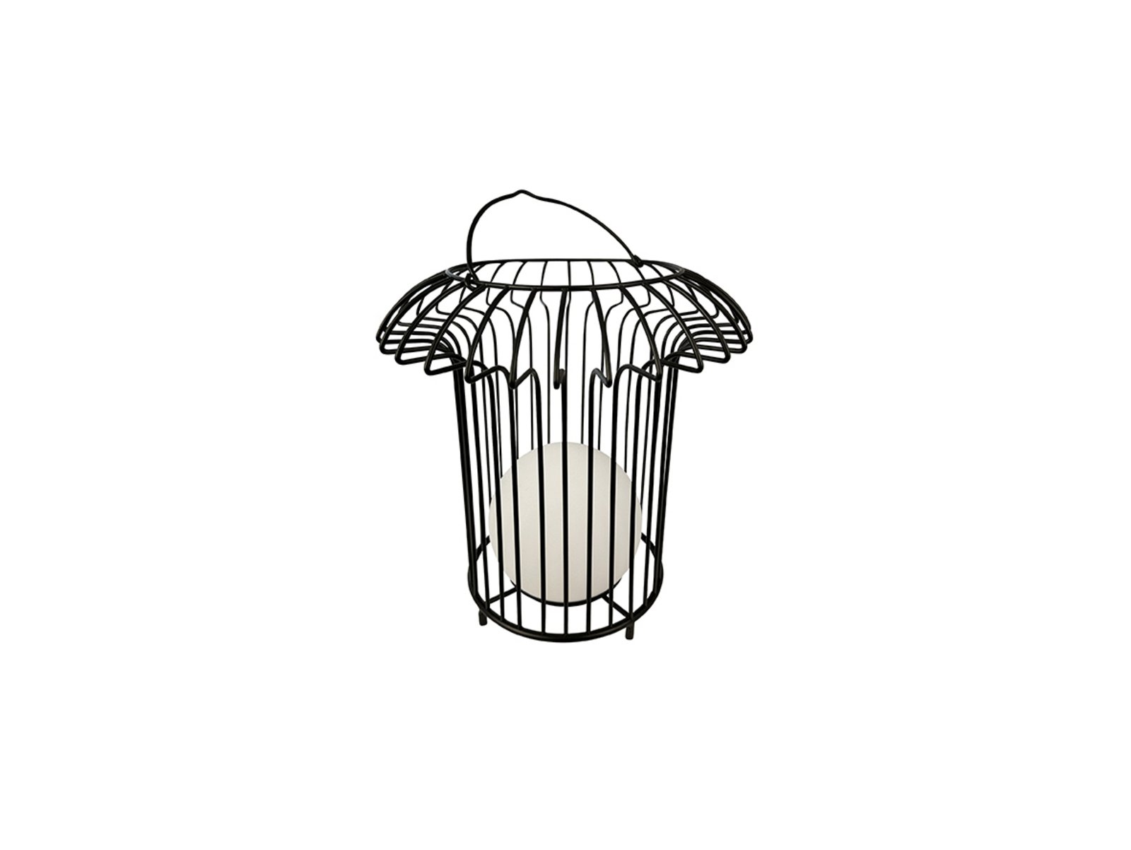 Basket Outdoor Lantern Black - DybergLarsen