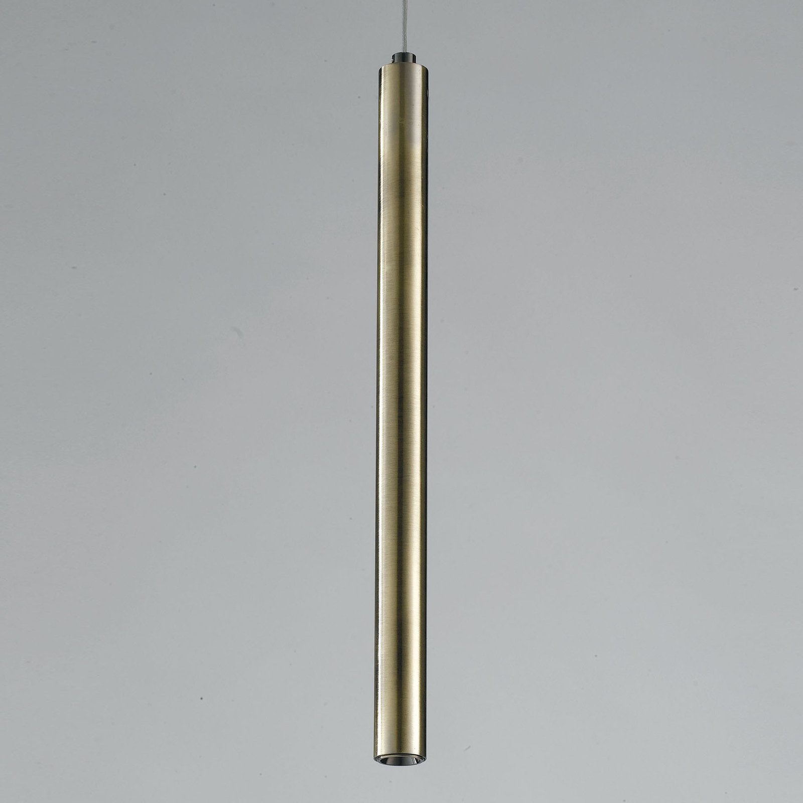 LED-Schienen-Pendellampe Oboe 3,5W 3.000K bronze