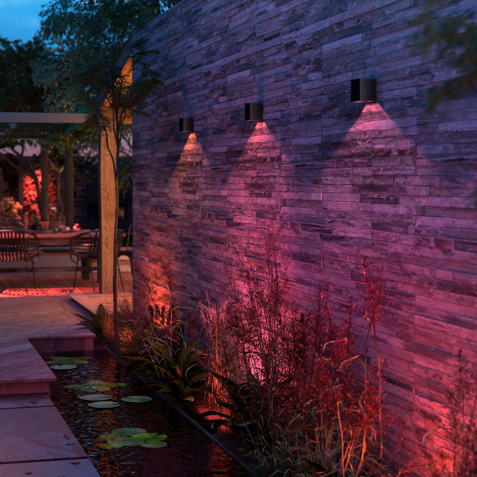 Philips Hue Resonate WACA -alasvalo, musta