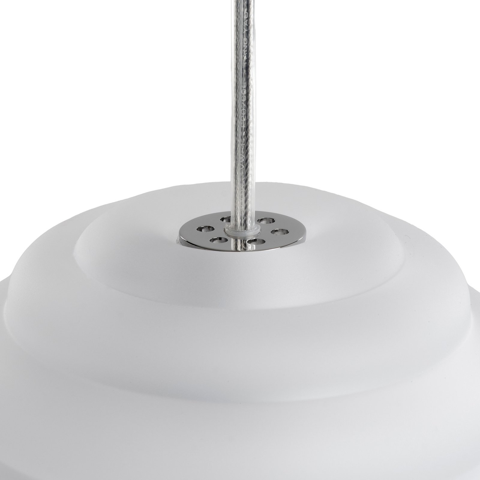 Candeeiro suspenso LED Tom Dixon Press Sphere Mini fosco Ø 15 cm Candeeiro suspenso LED Tom Dixon Press Sphere Mini fosco Ø 15 cm