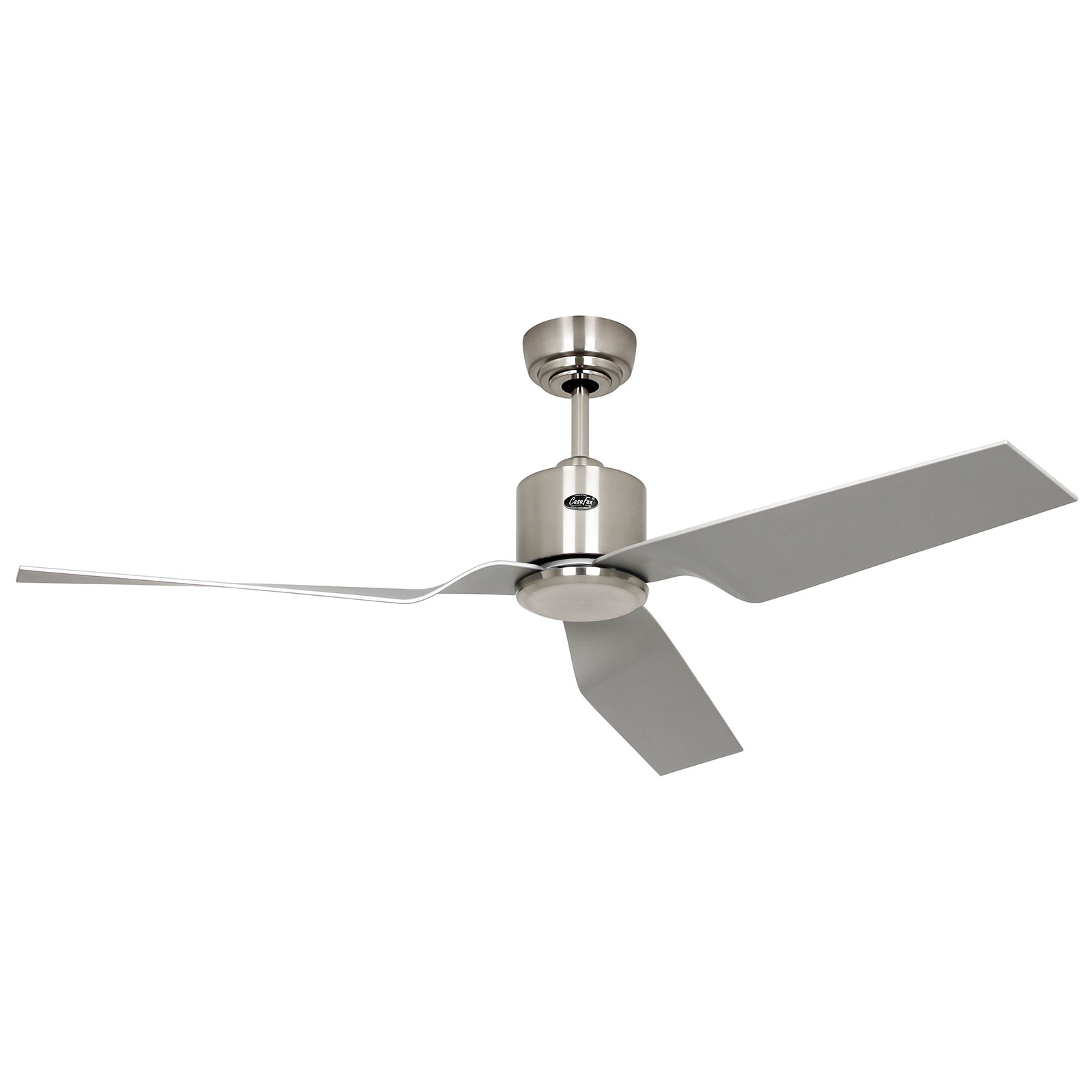 Eco Dynamix II ceiling fan, chrome/silver