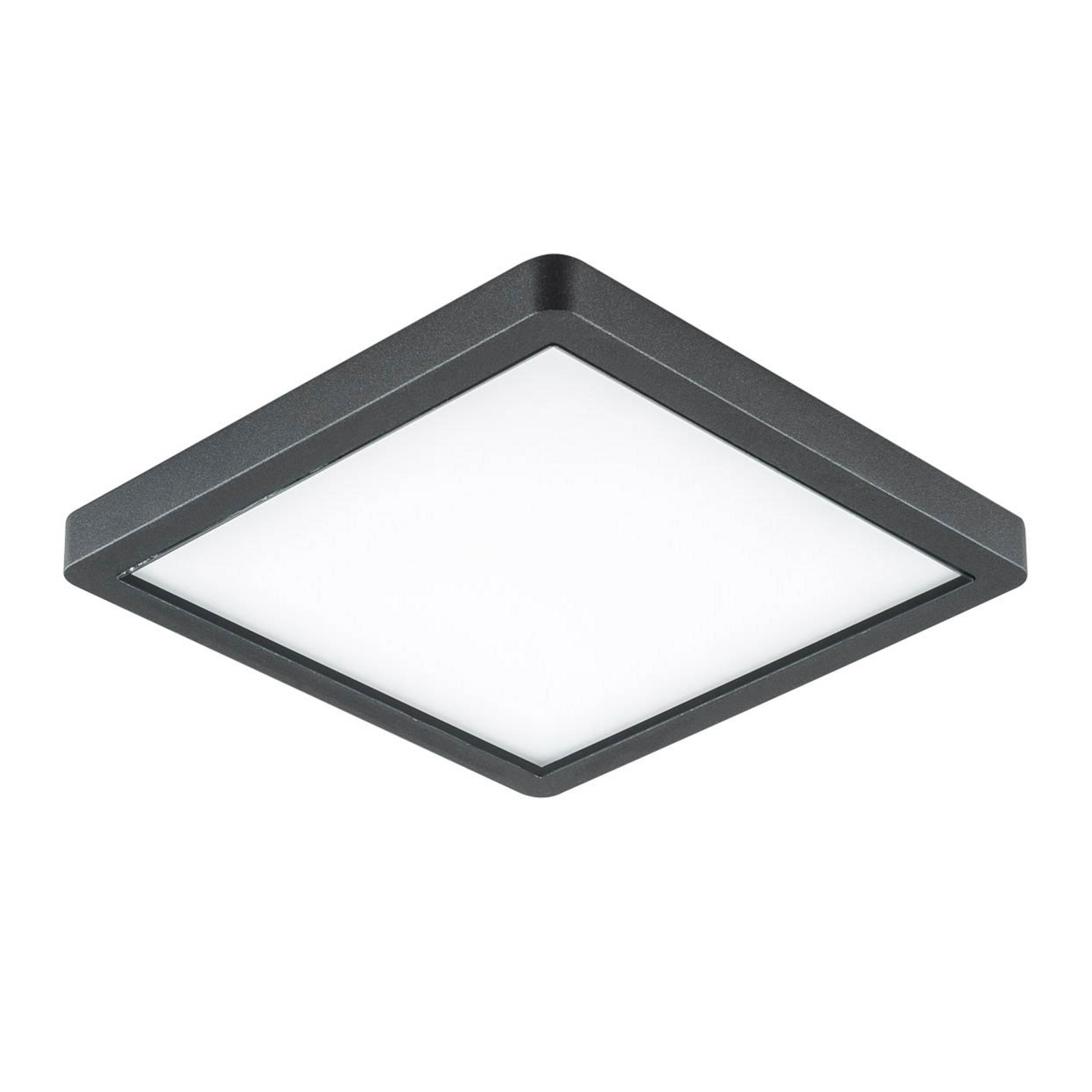 EVN Tectum LED outdoor ceiling light angular glass