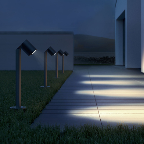 STEINEL Spot Way LED-Wegeleuchte, schwenkbar