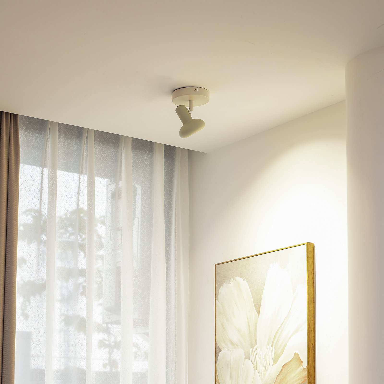 Huby Lampa Sufitowa Beżowy/Jasny Zielony - Lindby