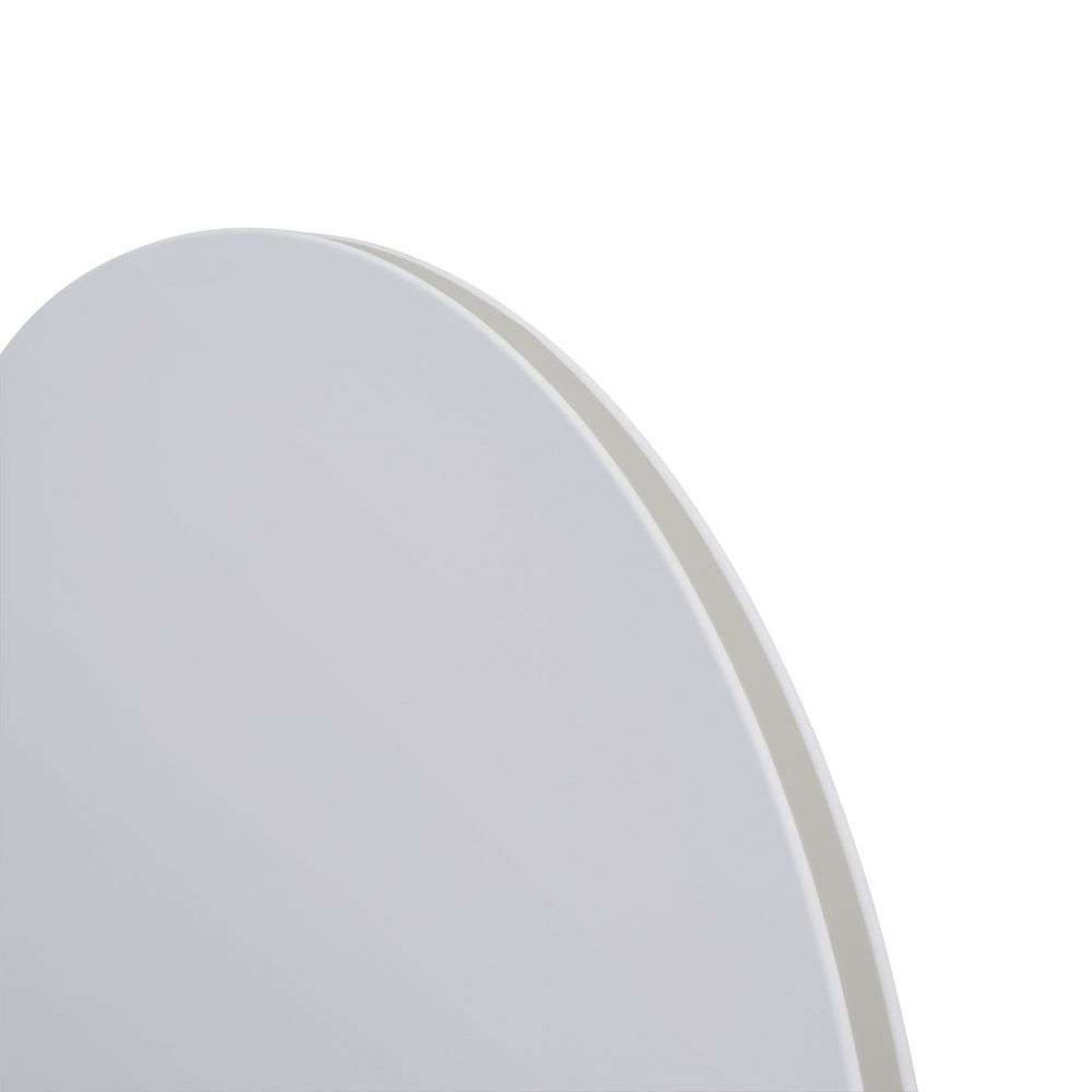 Calm Wandleuchte Ø68 White/Grey Muuto - Wohnzimmer - Aluminium