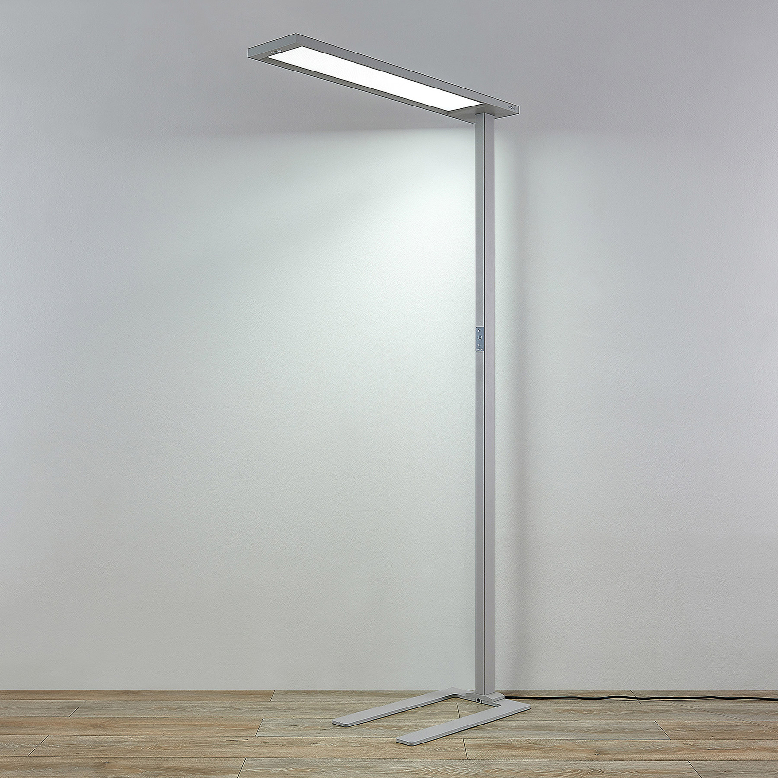 Arcchio Enoria LED office floor lamp, sensor, CCT