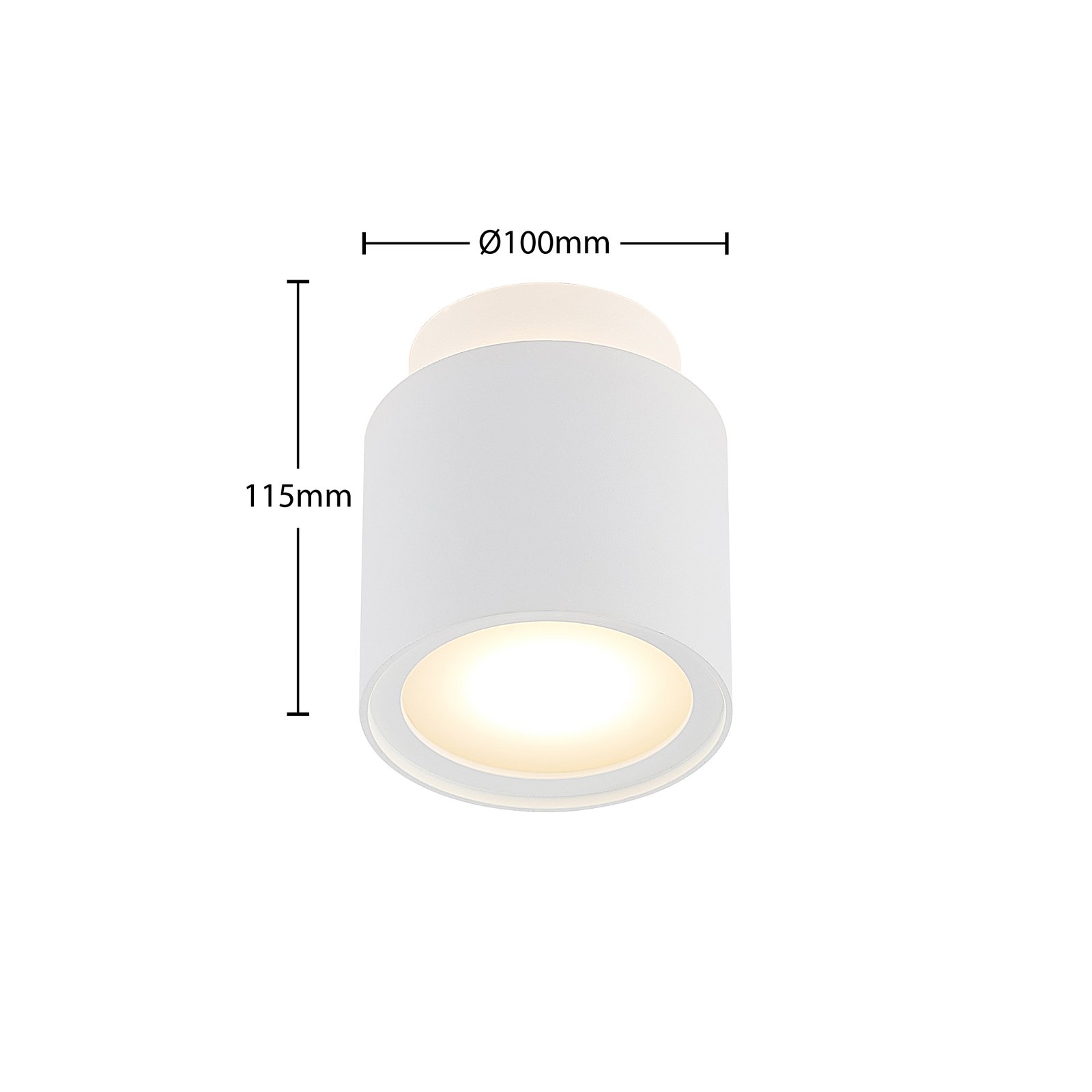 Walisa Ceiling Lamp White/Frosted - Arcchio