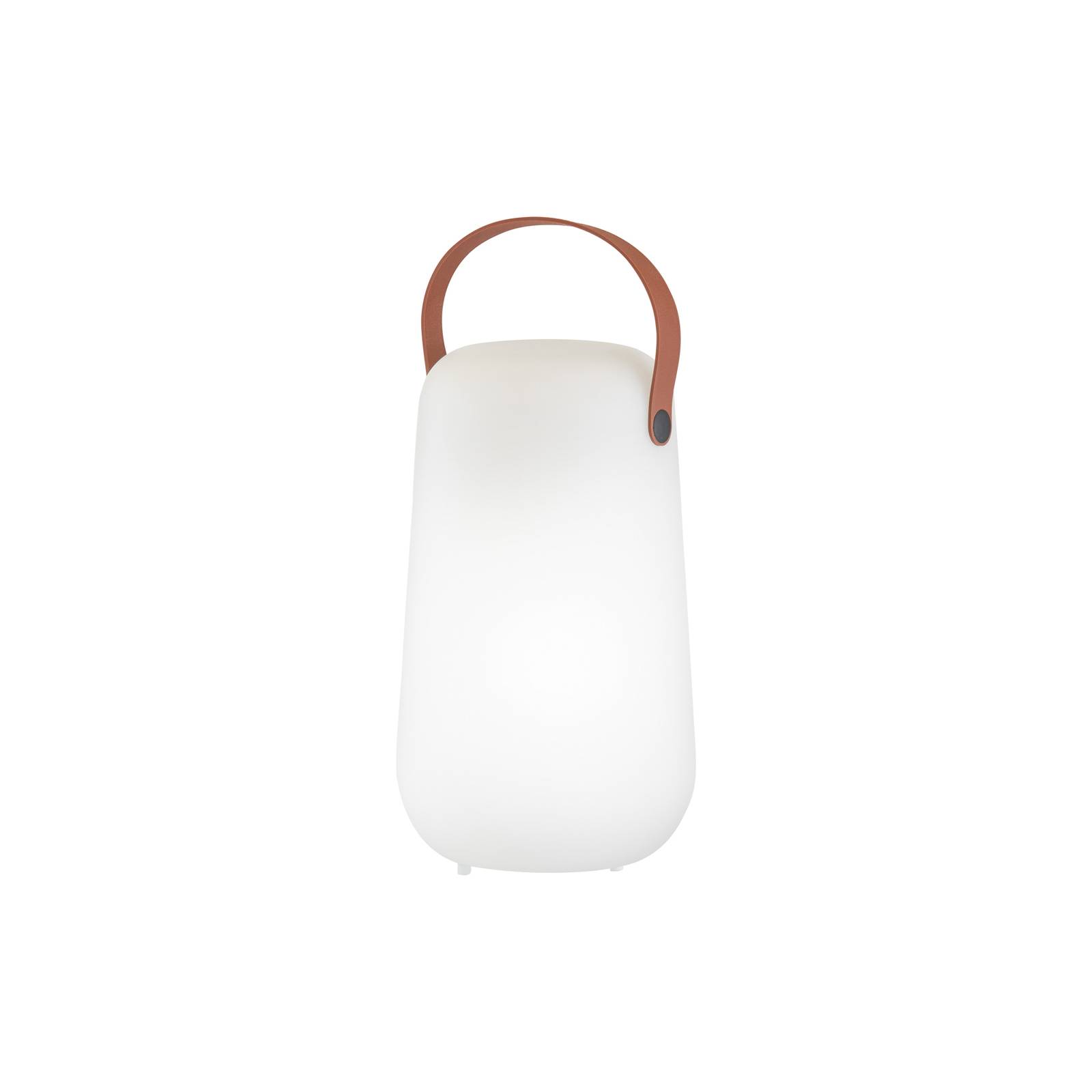 LED-Akku-Tischleuchte Collgar, weiß, Höhe 26 cm