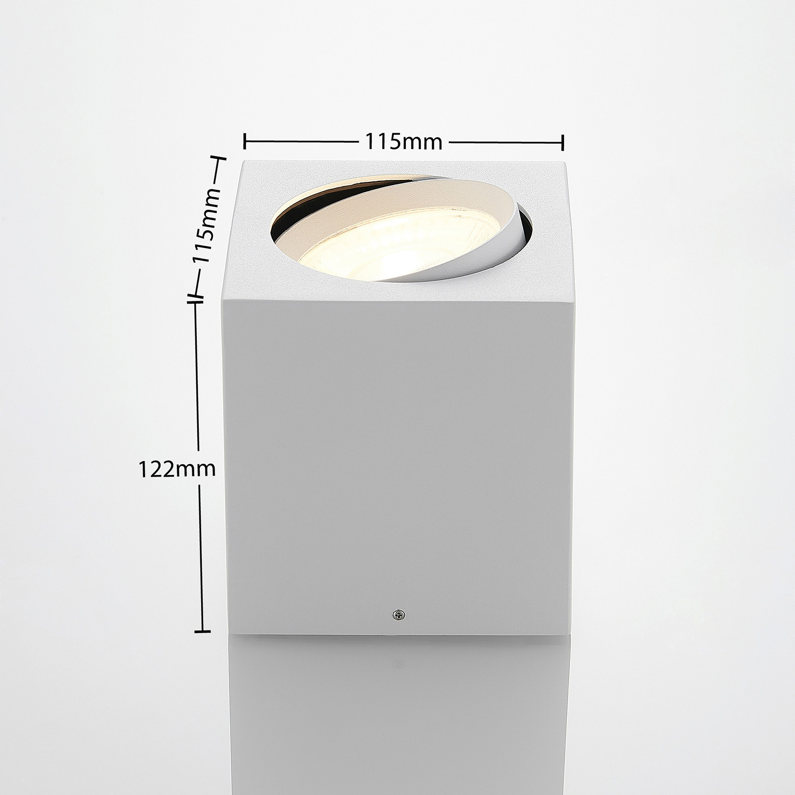 Arcchio Basir LED-Deckenstrahler in Weiß,16W