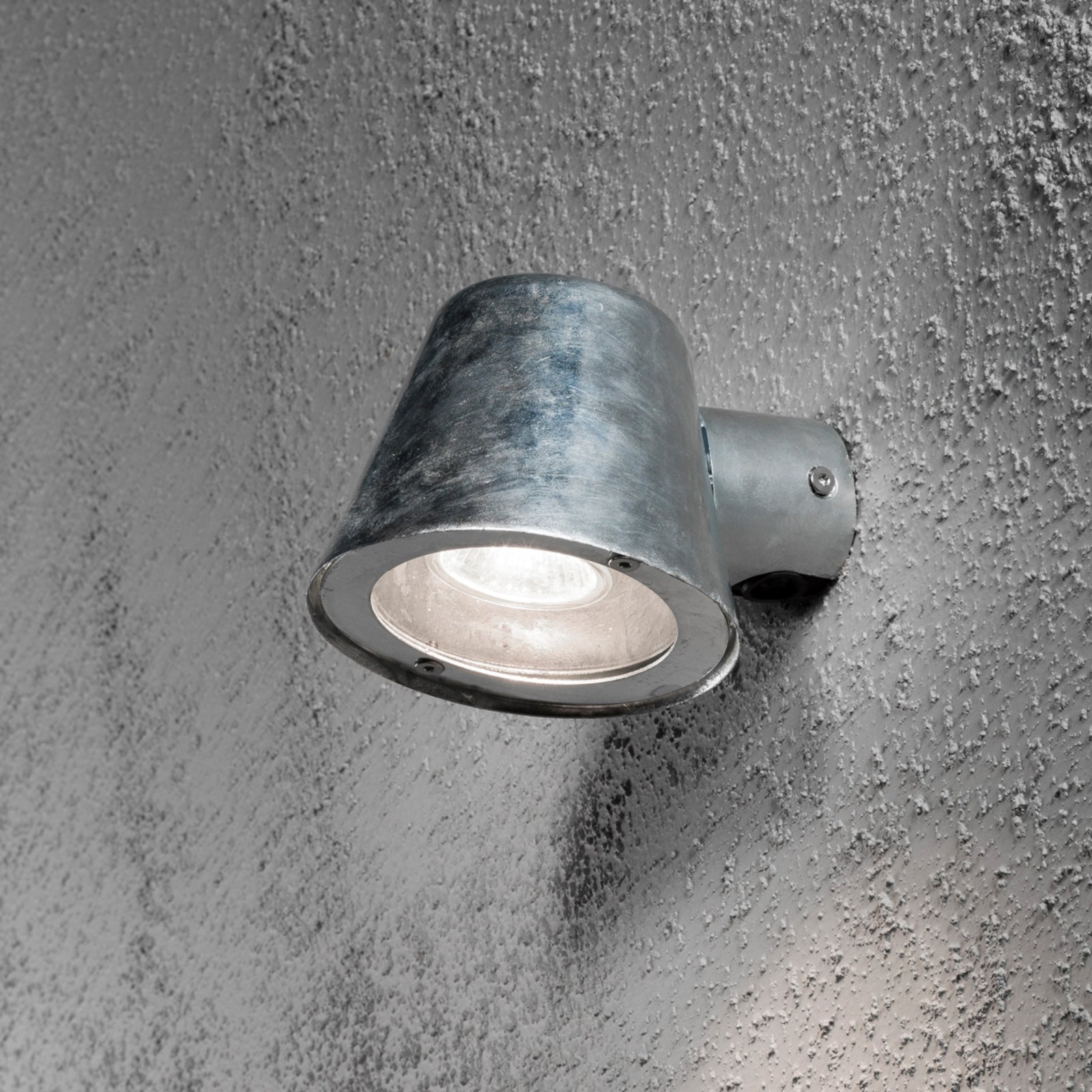 galvanised exterior lights