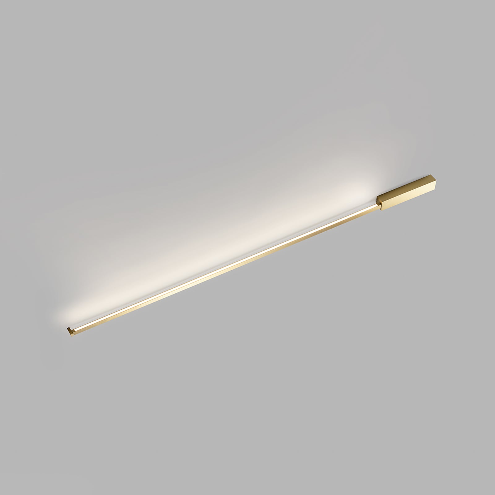Stripe C/W LED-Lichtleiste messing, 150cm, CCT - Light-Point
