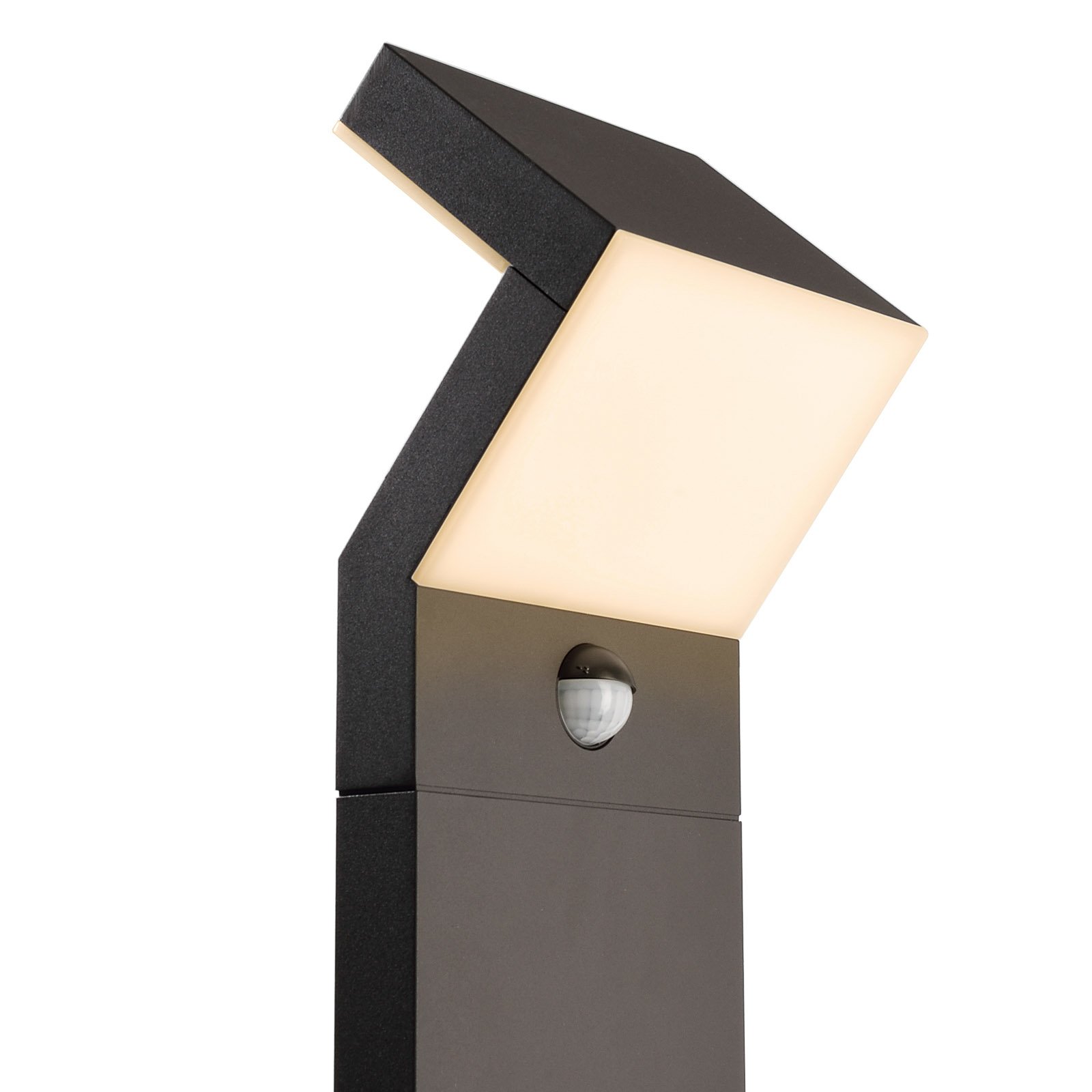 Deko-Light Taygeta LED path light, height 100 cm, sensor, aluminium, 16 W, energy efficiency: A+, L: 22 cm, W: 14.8 cm, H: 100 cm