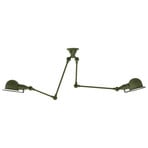 Jieldé Signal Sky3773 ceiling lamp, 2-bulb green