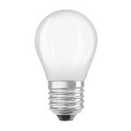 OSRAM LED lemputė lašas E27 1,2W matinė 4000K 255lm