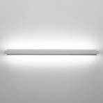 LED stenska svetilka Tablet W1, širina 66 cm, bela