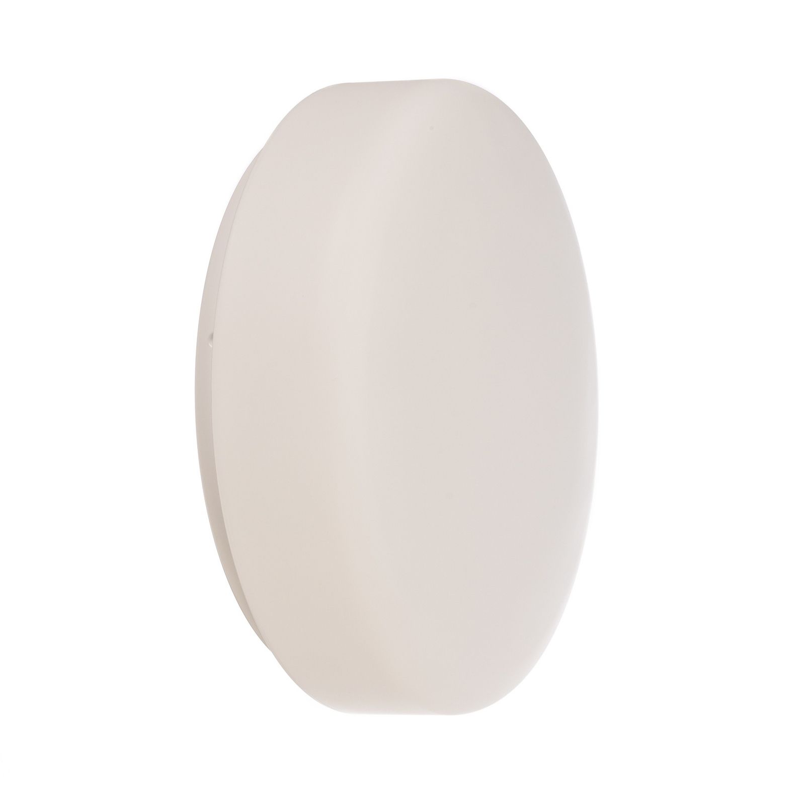 BEGA LED ceiling light 50036P K3, white, Ø 35 cm, plastic DALI