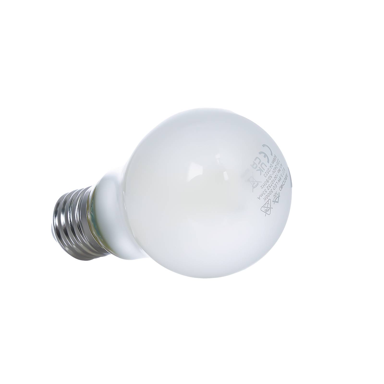 Żarówka LED filament, matowa, E27, 3,8W, 3000K, 806 lm