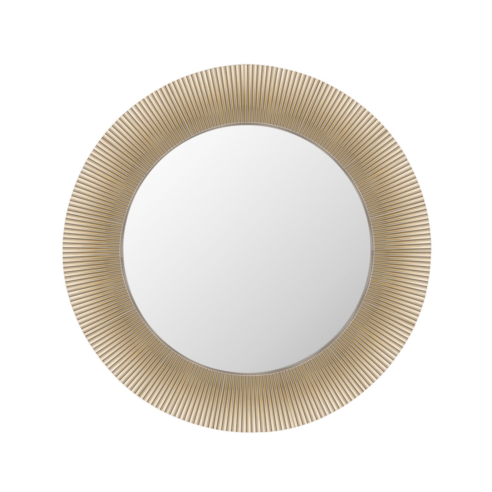 All Saints wall mirror, gold, Ø 78 cm - Kartell