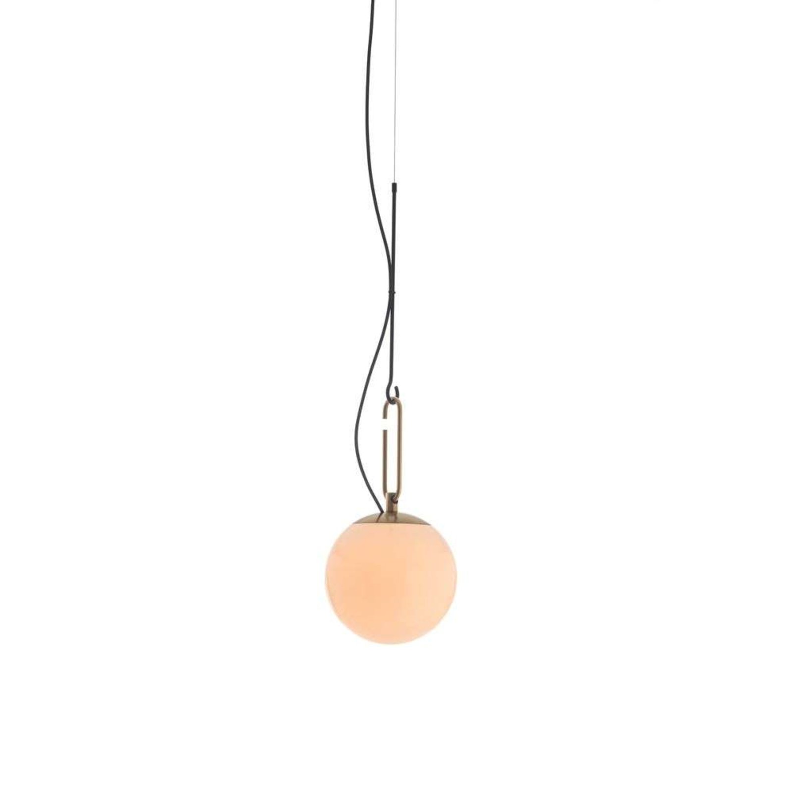 Nh 22 S Lustră Pendul Black/Brass - Artemide - Artemide