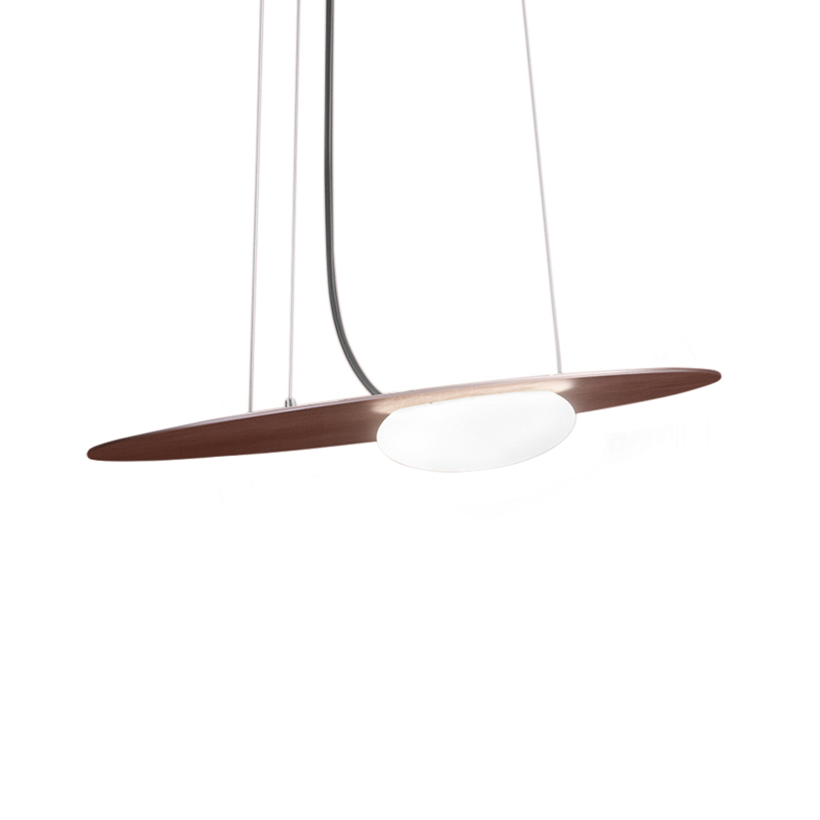 Axolight Kwic suspension LED, bronze 36cm