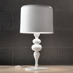 Lampa stołowa Eva TL3+1G 75 cm, biała