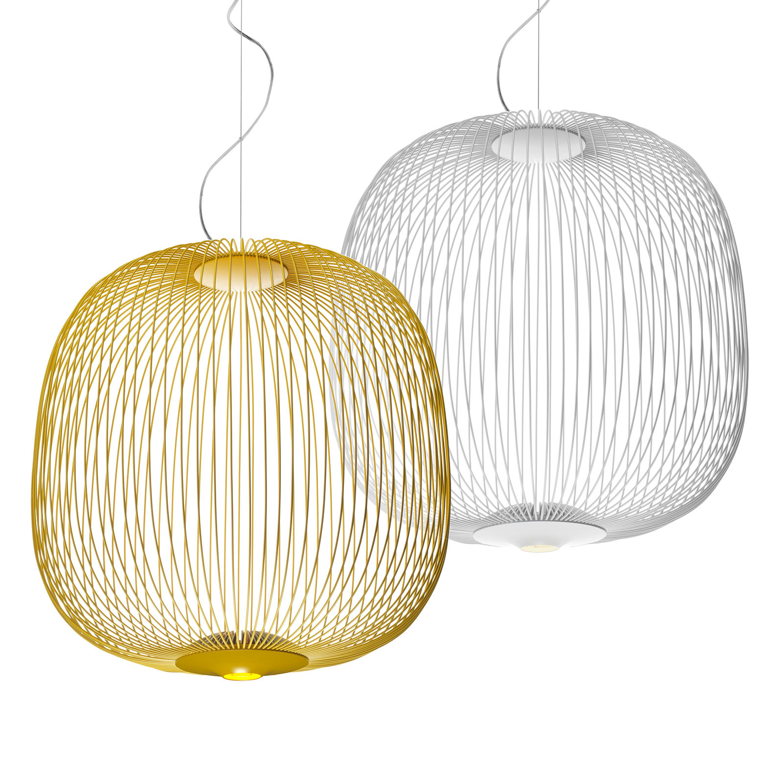 Foscarini MyLight Spokes 2 midi LED-Hängelampe